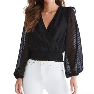 Ali & Jay Los Angeles Little Paradise Top Black Retails $98.00